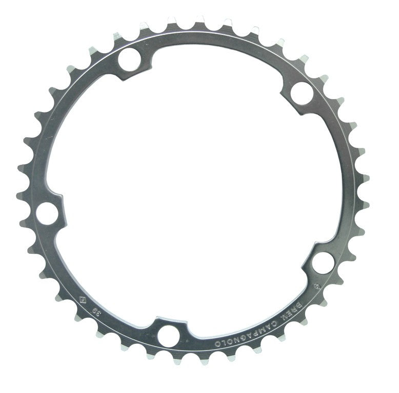 Corona Campagnolo Record 135mm,39d,all,arg,5 bracci,int.,2x10vel.