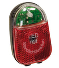 Luce post. LED dinamo BÜCHEL Beetle luce pos., fiss. Parafango