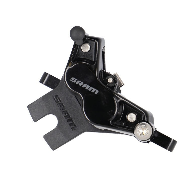 Ass. pinza freno disco SRAM nero ano, Level 4P Silver Stealth C1