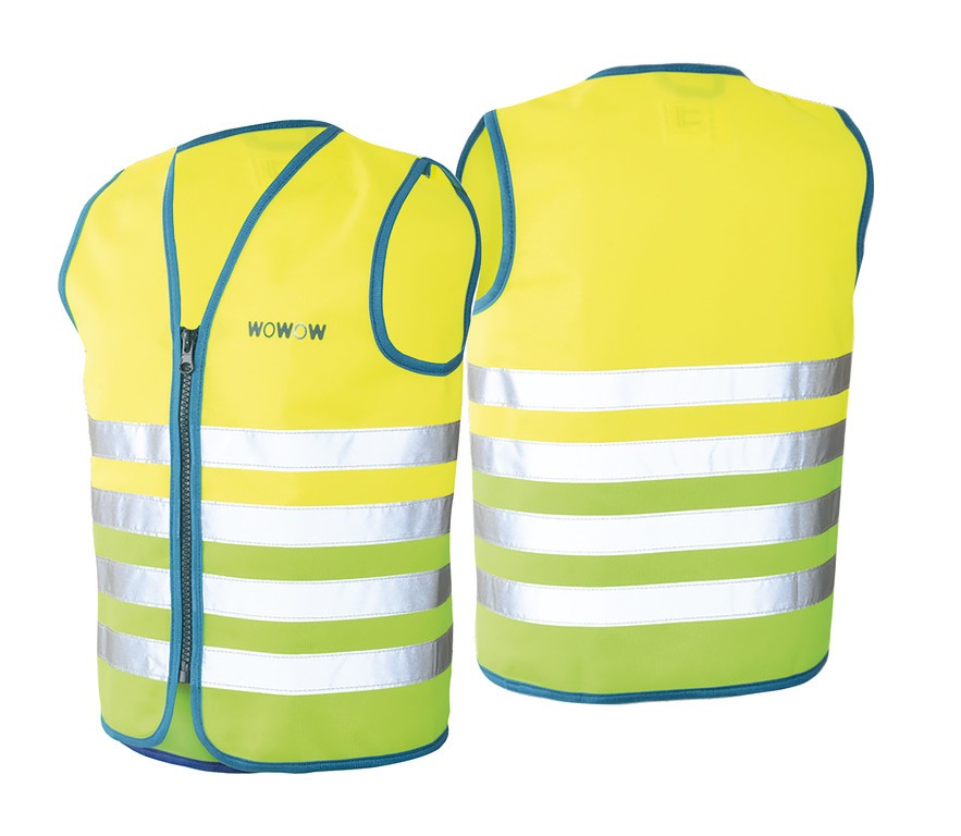 Gilet di sicurezza Wowow Wasabi giallo, t. S, bambini