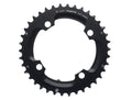 Corona MTB 38 Z. S1 2x10-fach 104mm g.b,alluminio,nero, Pin lung.