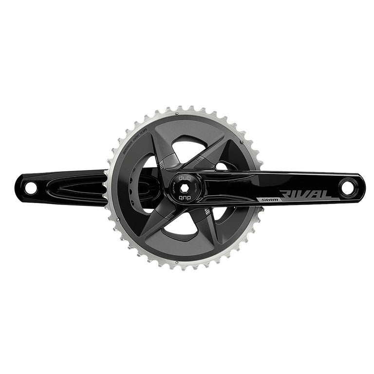 Guar.SramRival D1 DUB Wide 172,5 mm 47,5 mm ohne Dämpfung DUB schwarz komplett.43-30d.,12-v.,94BC
