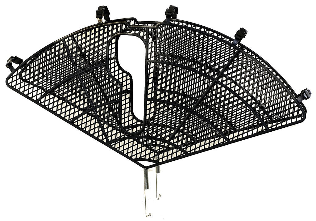 Protección de ropa, plástico, 26"+28", color negro, con juego de fijación universal
