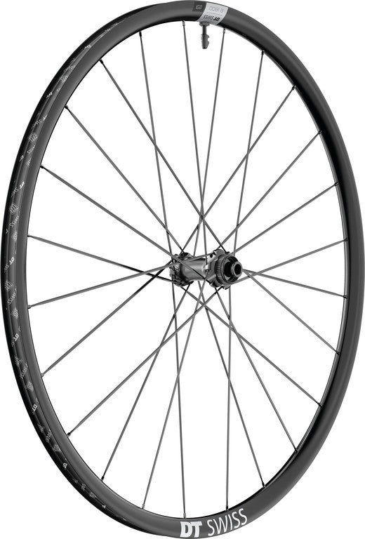 RA DT Swiss E 1800 Spline 23 DB 28"/22mm allu, nero, CL,100/12mm TA