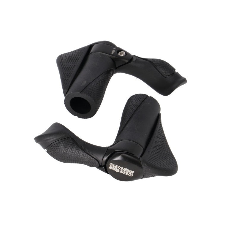 Ergotec AKSB 10 MTB-Multi-Flex Griffe 87/87 mm, Ø 22 mm, schwarz/silber