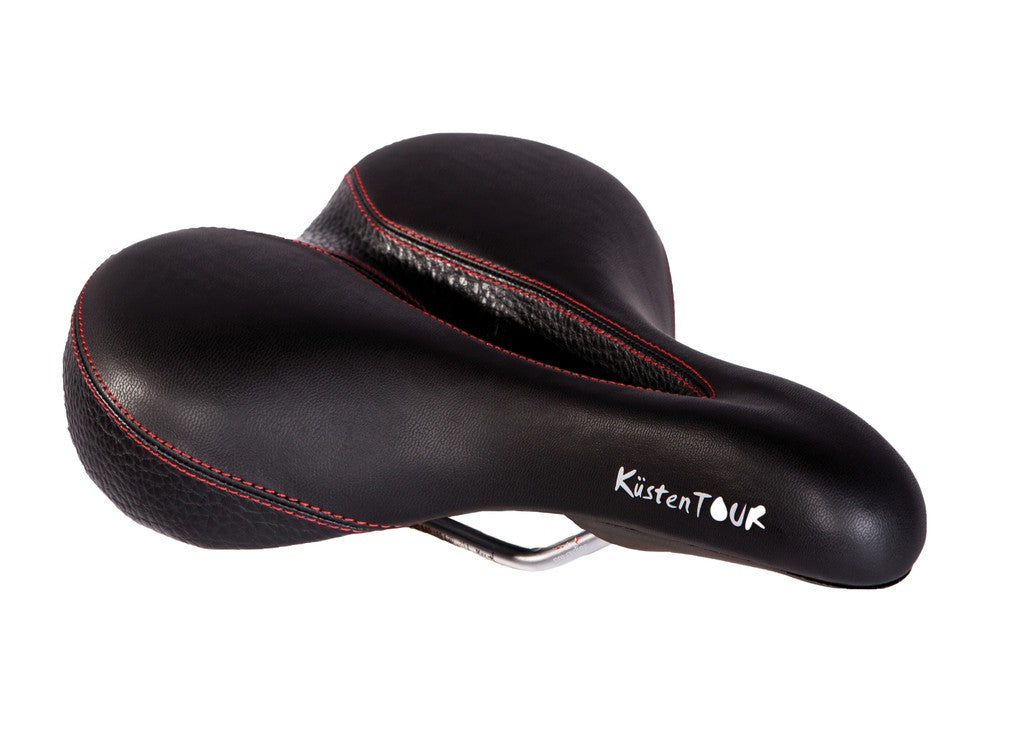 P&amp;P Küstentour 800 Sattel schwarz/rs, Unisex, 265x205mm, ca. 474g