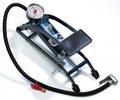SKS Picco VS/VD/VP Fußpumpe, blau, mit Manometer, Camping