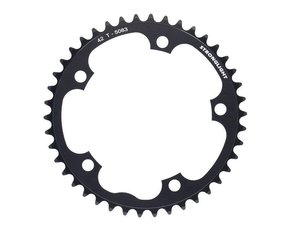 Stronglight Type 130 S Innenkettenblatt, 42 Zähne, schwarz, 9/10-fach