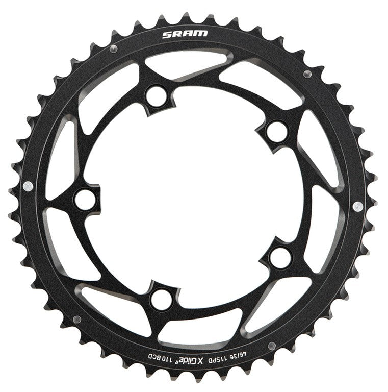 Sram Road Red X-Glide R Yaw S1 Kettenblatt, Blast Black, 39 Zähne, alle.