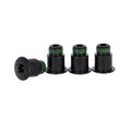 ChainringBoltKit Sram 4x2 BCD 94/107 11.6918.004.003,M8x4.75x8.75,acciaio,ner
