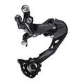 Desviador trasero Shimano Alivio RD-M3100GS Shadow de 9 velocidades, plateado/negro,