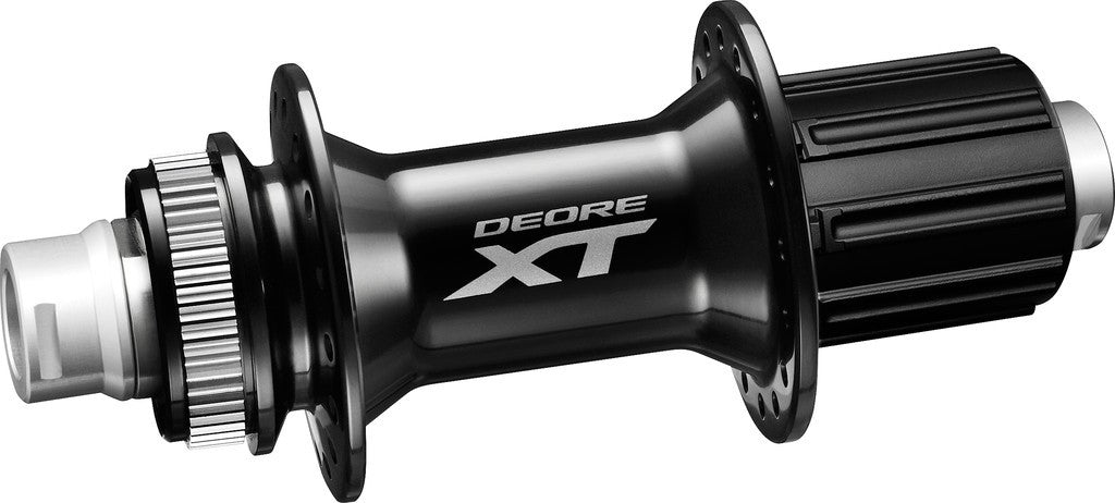 RP Shimano Deore XT Disc Nabe FHM8010 142mm, 32 Löcher, Ø 12mm Durchgang.