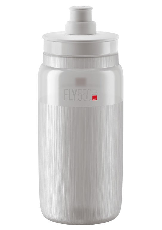 Elite Fly Tex 550ml Wasserflasche, Transparent
