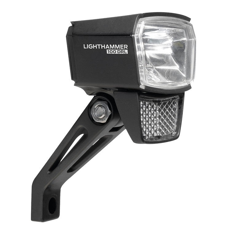 Luz LED para bicicleta eléctrica TRELOCK LS 890-T Lighthammer, 12 V, 100 Lux