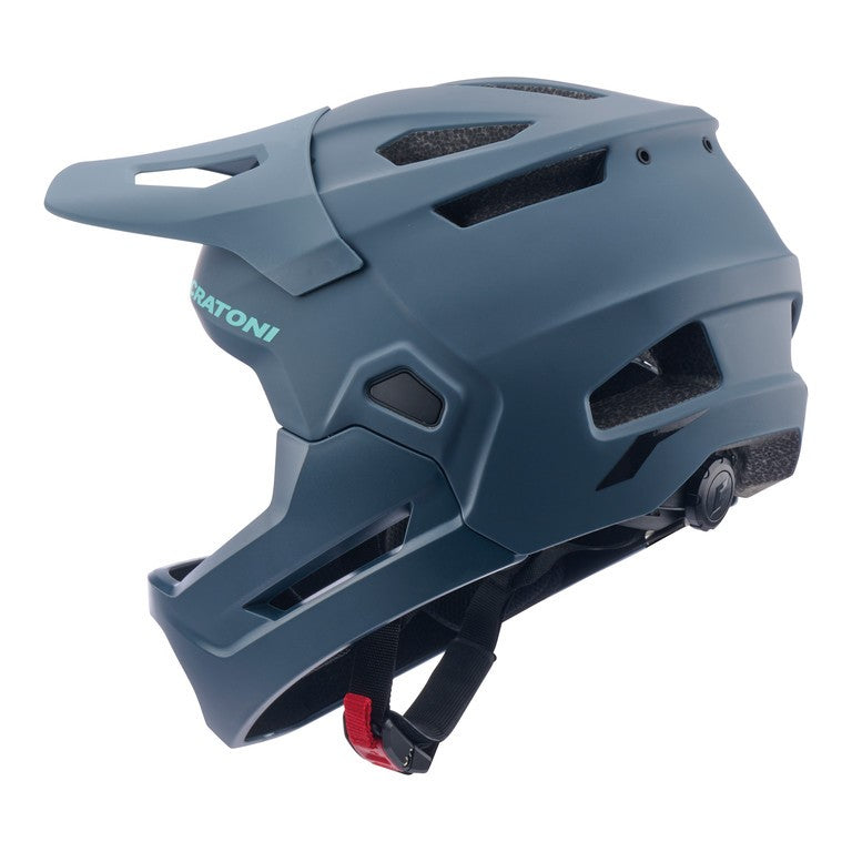 Cratoni Madcat Fahrradhelm, Mattgrau, Größe S/M (49-56 cm)