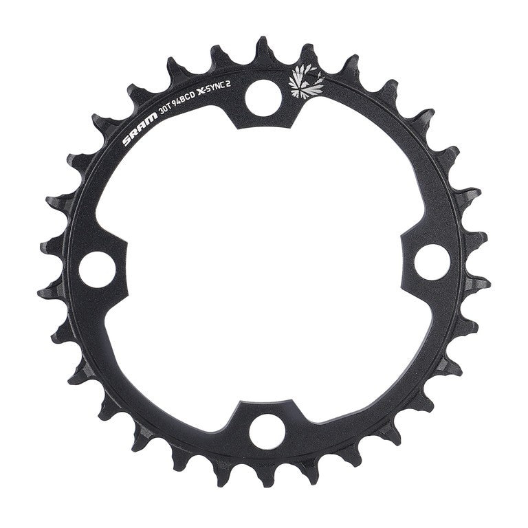 Corona Sram X-Sync 12-vel. 30 d., nero, allum., 94mm,LightPwrd EMTB