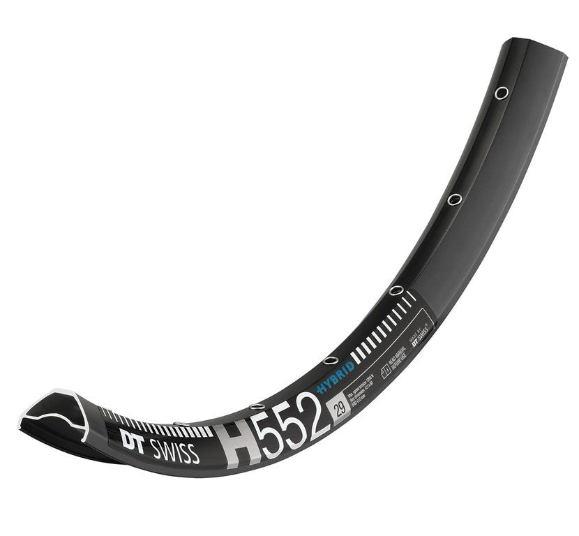 Cerchio DT Swiss H 552 29", nero, 32 fori, 622-30, LV 6,5m