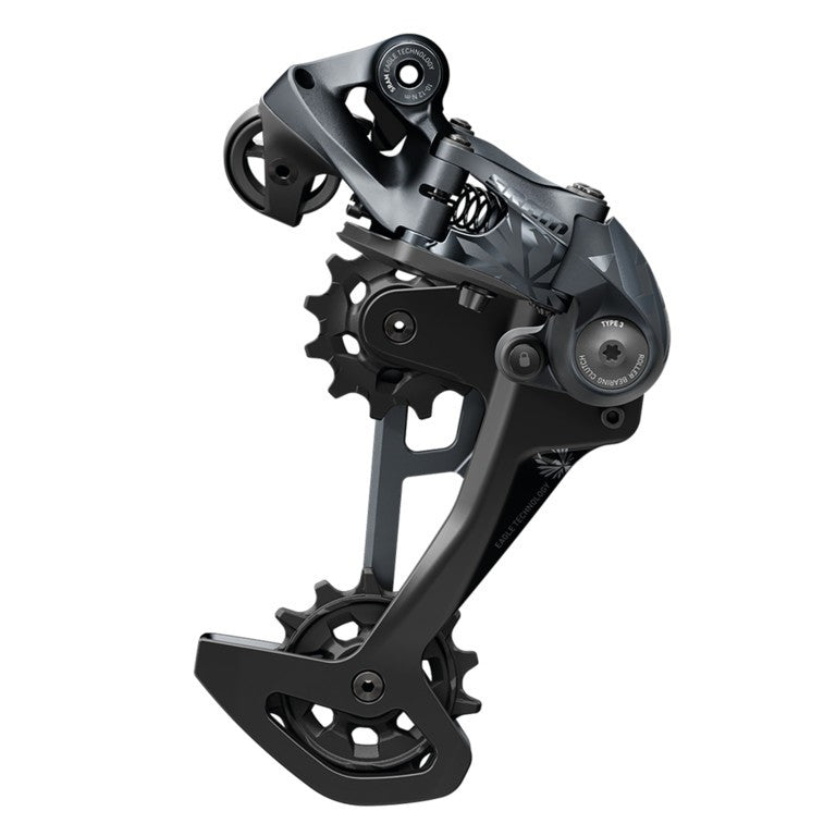 Deragliatore post. SRAM XX1 Eagle 12vel, gabbia lunga, gr, X-Actuation