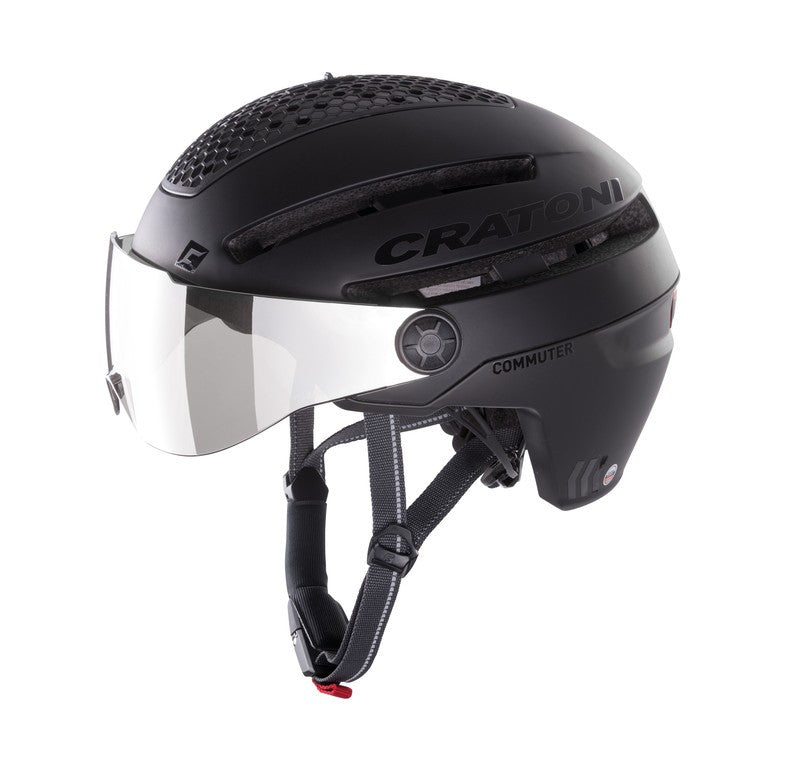 Casco bici Cratoni Commuter (Pedelec) t. S/M (54-58cm) nero opaco