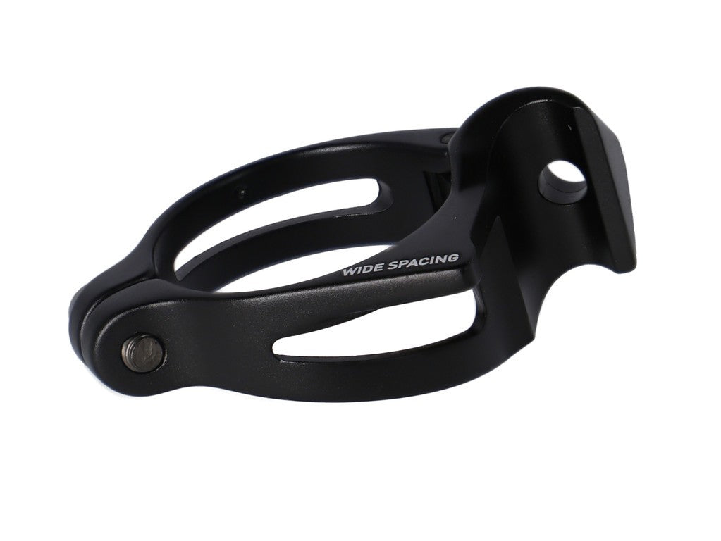 Abrazadera de desviador delantero SRAM de 34,9 mm con tope de cadena para cada cadena