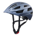 Cratoni Velo-X (City) Fahrradhelm, mattes Metallic-Blau, Größe S/M (52-57 cm)