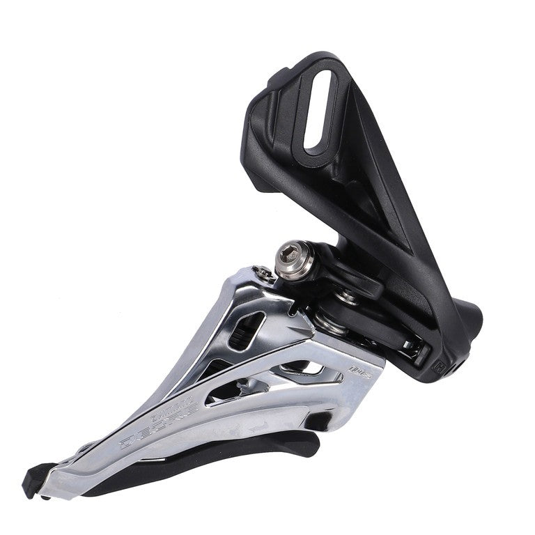 La cuña delantera Deore FrontPull FDM4100D Side Swing, 66-69°, 2x10 Fach, montaje directo.