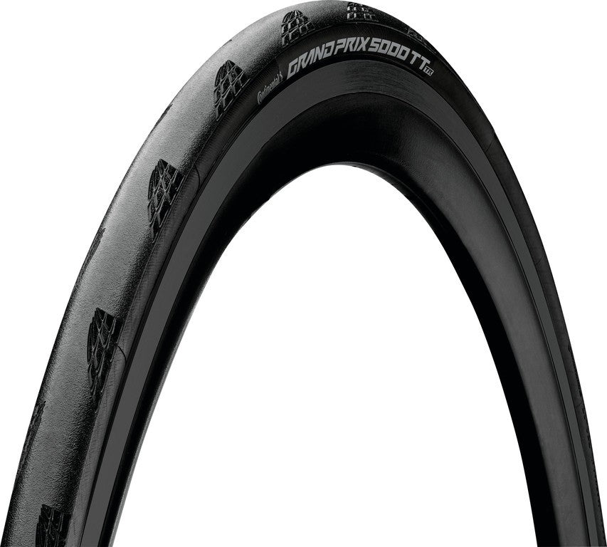 Neumático Conti Grand Prix 5000 TT TR, 28", 700x25C, 25-622, negro/negro