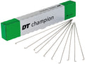 DT Swiss Champion M Speichen 2x288mm Box 100 Stück, silberfarben, Edelstahl, ohne Nippel