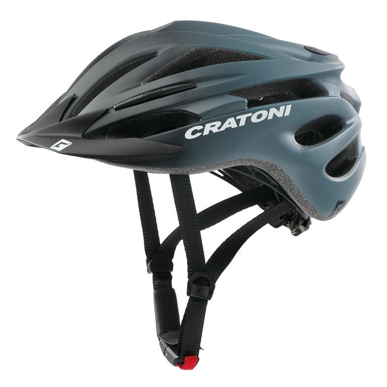 Casco bici Cratoni Pacer Jr. t. XS/S (50-55cm) nero/grigio opaco