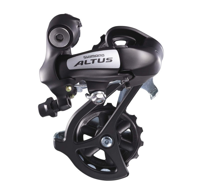 Deragl. post. Shimano Altus RD-M 310 7/8 vel., s. adatt., nero