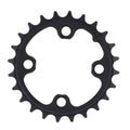 MTB Crown 24 Z.V1 9/10-fach 64mm gb,3mm,Aluminium,schwarz