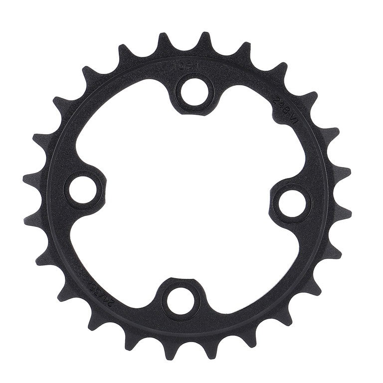 Corona MTB 24 Z.V1 9/10-fach 64mm g.b,3mm,alluminio,nero