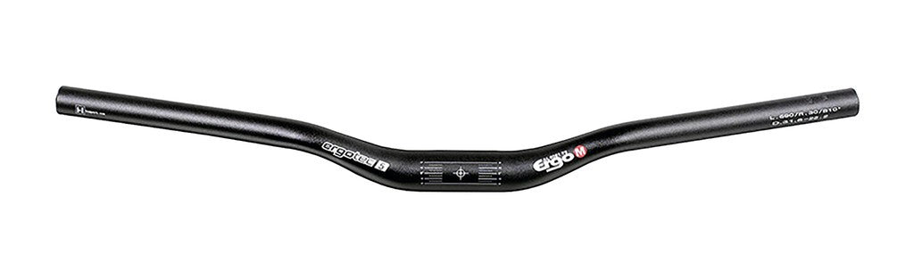 Ergotec Ergo Series XS 31,8 Lenker Ø 31,8 mm, 600 mm, 6°, Aluminium, schwarz