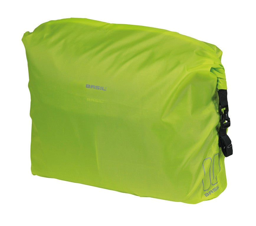 Copert. pioggia Basil Keep Dry and Clean giallo fluo, orizzontale