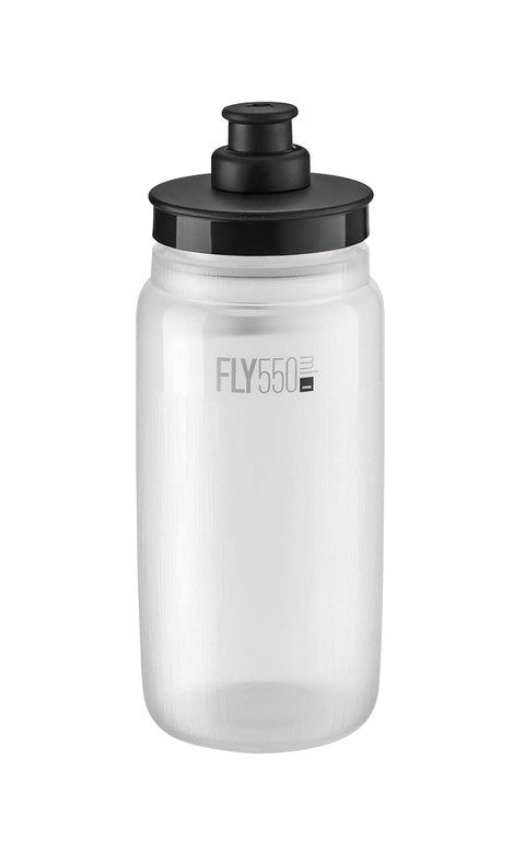 Elite Fly Tex 550ml Wasserflasche, Transparent