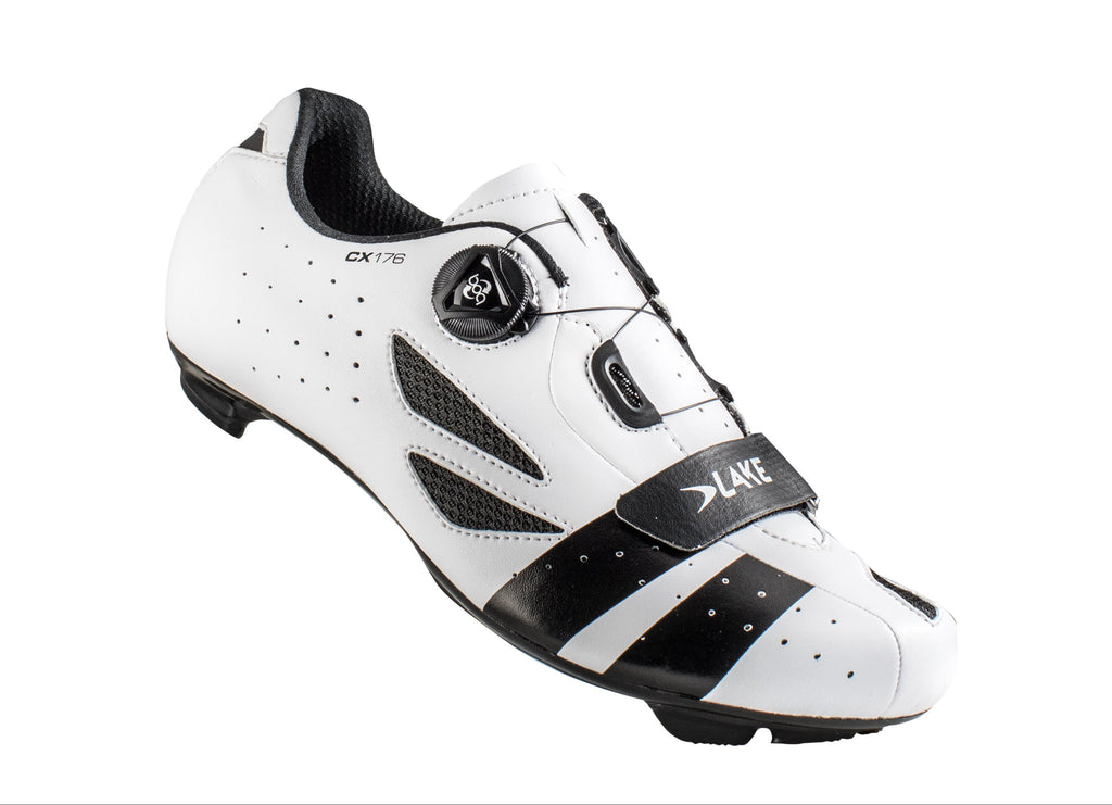 LAKE CX176-X WHITE/BLACK wide