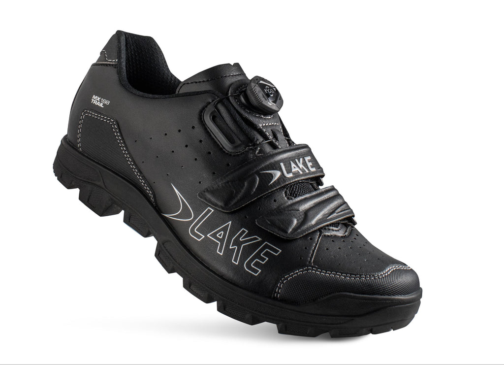 LAKE MX168 ENDURO BLACK/SILVER regular