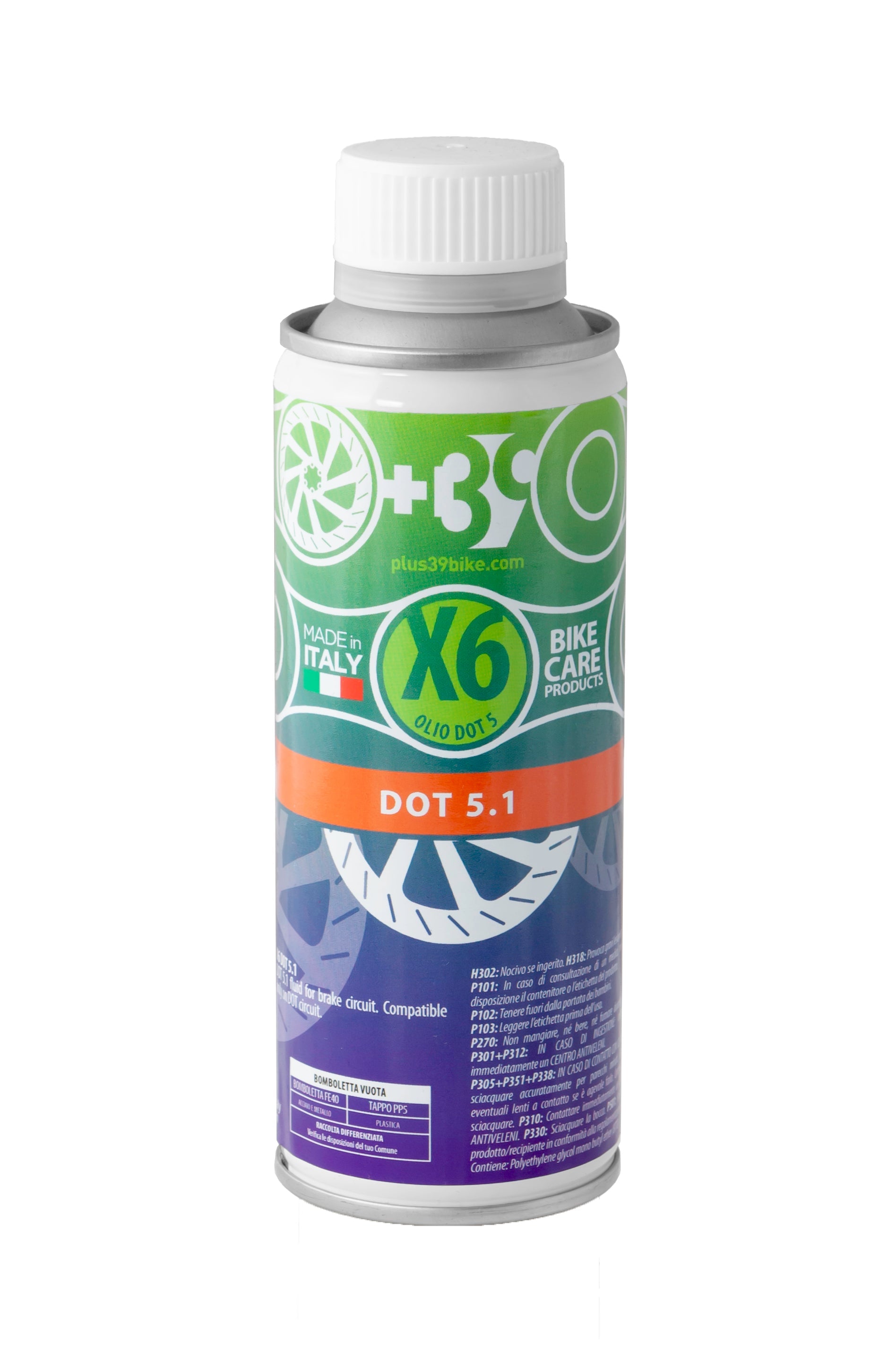 +39 X6 Olio DOT5 sintetico per freni idraulici