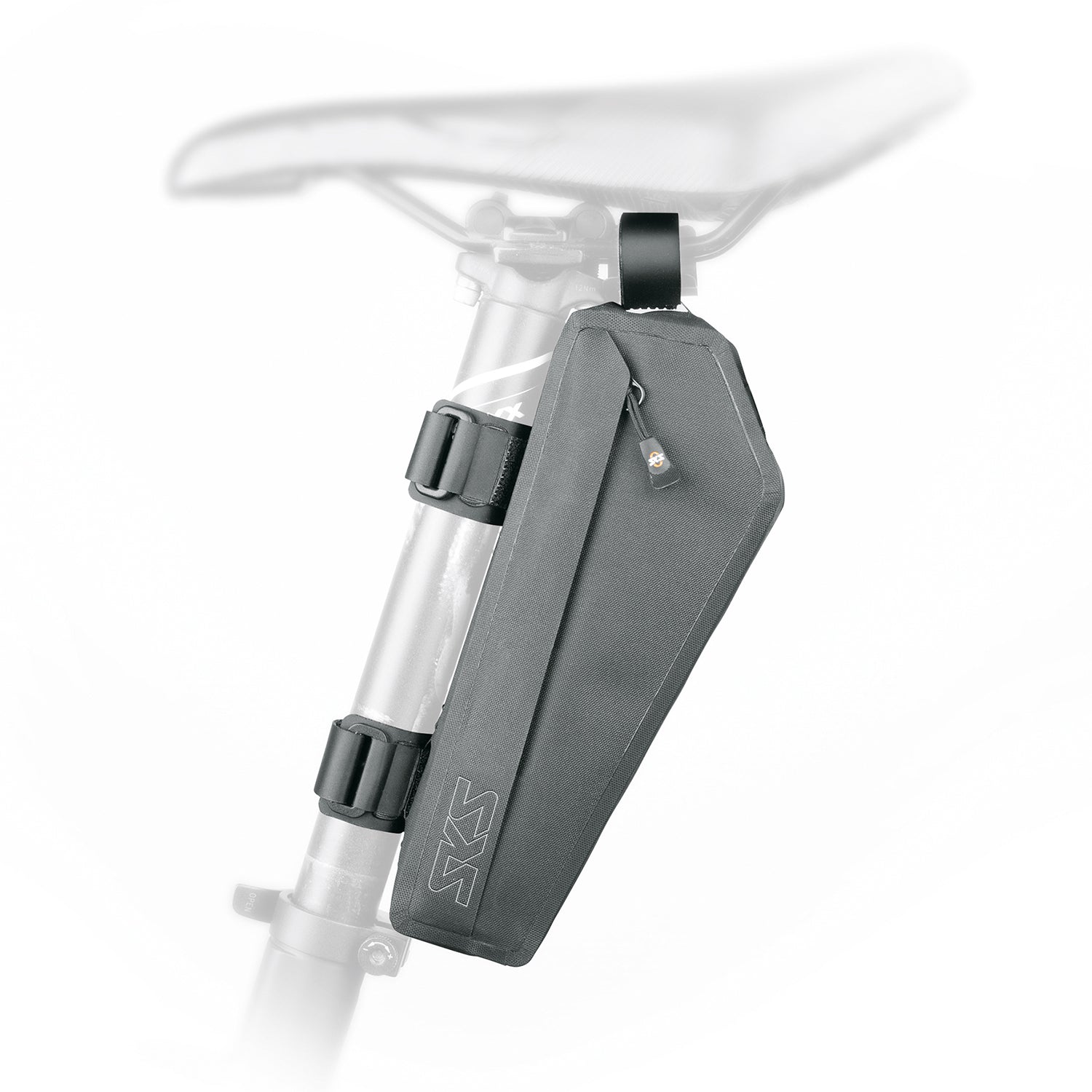 SKS Race Rahmentasche, Satteltasche, schwarz, 230 x 40 x 100 mm, 650 ml, 90 g