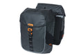 Borsa doppia Basil Miles Tarpaulin MIK nero orange, 34l, MIK