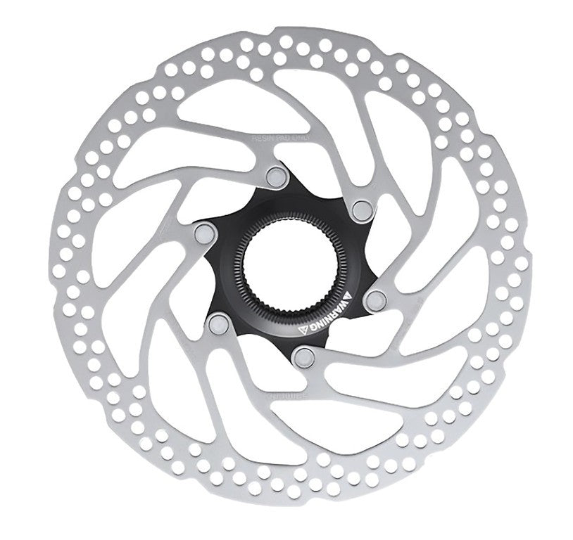 Disco freno Shimano RT-EM300 203mm, Centerlock con anello di blocc.