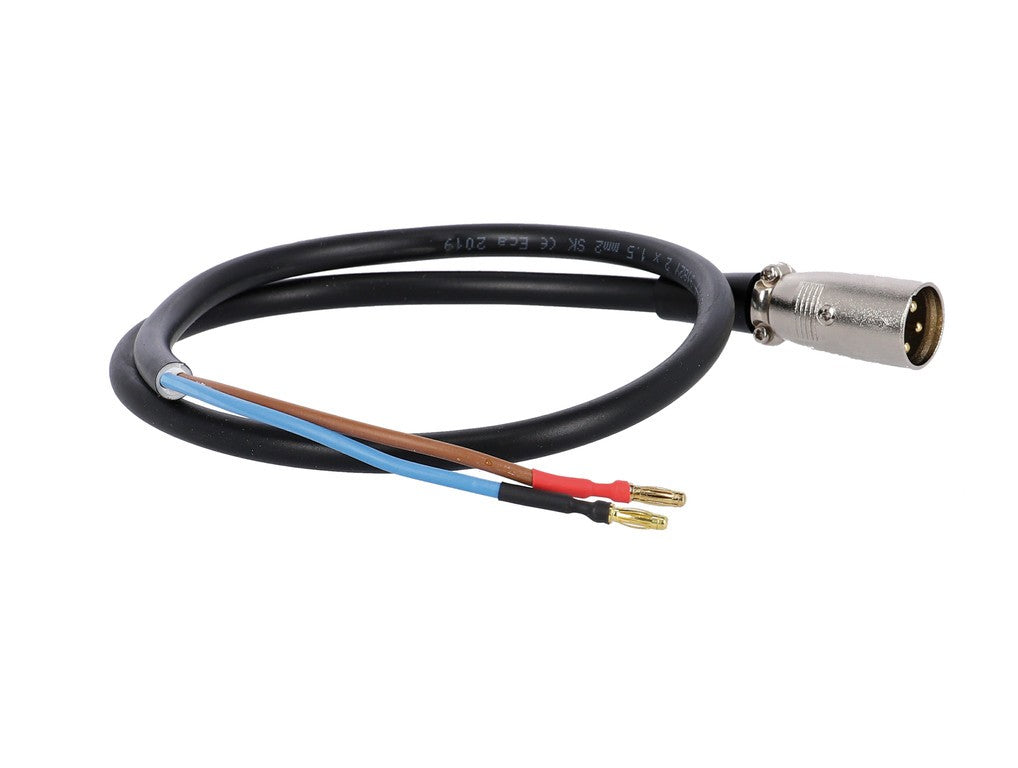Cable de prueba universal para comprobador de baterías con contactos redondos de 3 mm
