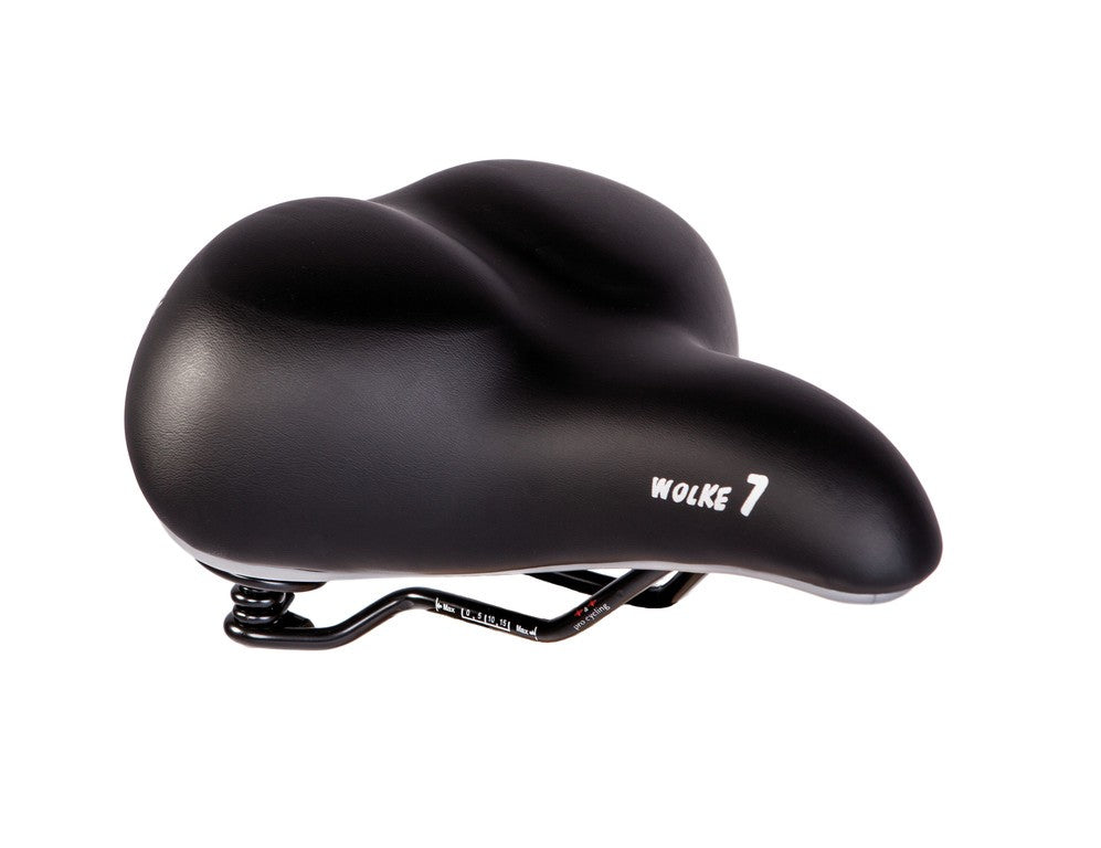 Sattel P&amp;P Wolke7 605 schwarz, Unisex, 240 x 210 mm, ca. 935 g