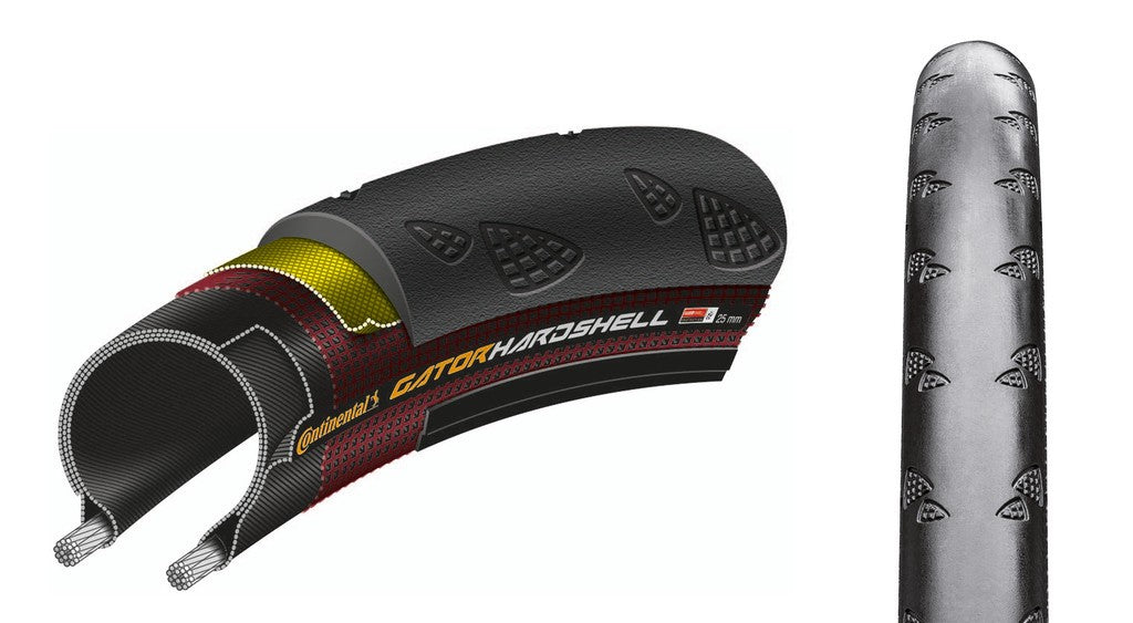 Copertone Conti Gator Hardshell 28" 700x28 C 28-622 DuraSkin nero