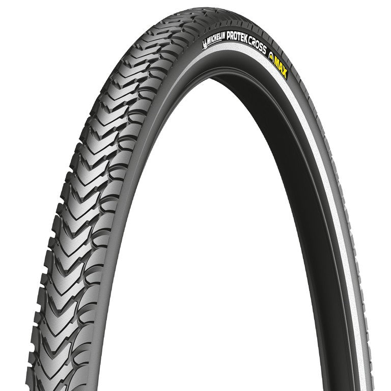 Copertone Michelin ProtekCrossMax rigido 28" 700x35C 37-622 nero riflett.