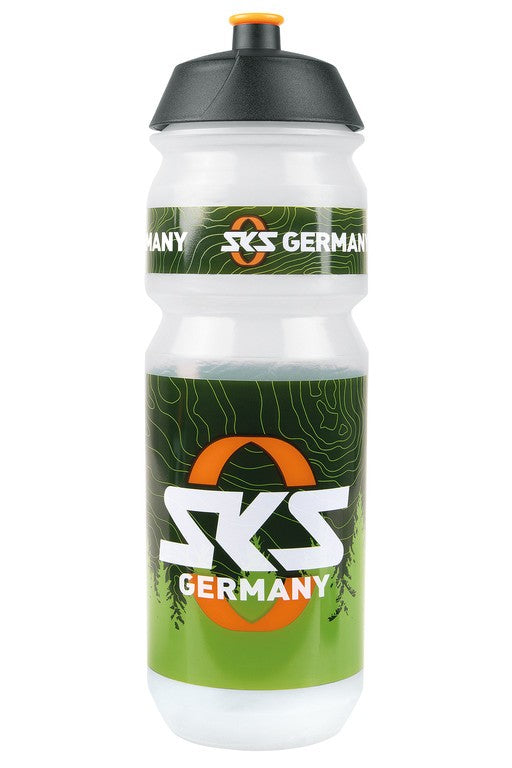 SKS BIO Botella de agua grande de 750 ml, fabricada en plástico biodegradable