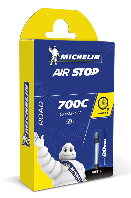 Cámara de aire Michelin D3 Airstop de 24", 28/37-540/541, VP 29 mm