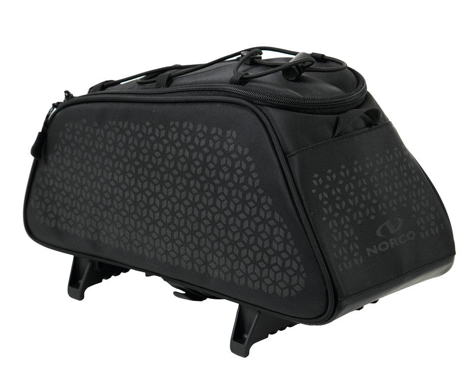 Norco Dunfort Gepäckträgertasche schwarz, 34x17x16cm, mit TopKlip
