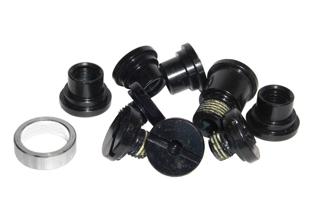 Campagnolo Super Record Kettensatz, Schraube und Mutter, 5-teiliges Set