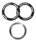 Conjunto de protector de pedalier y arandela ondulada, amortiguador BB30